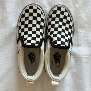 Vans Classic Checkerboard Slip On Sneakers Toddler Little Kid Size 12
